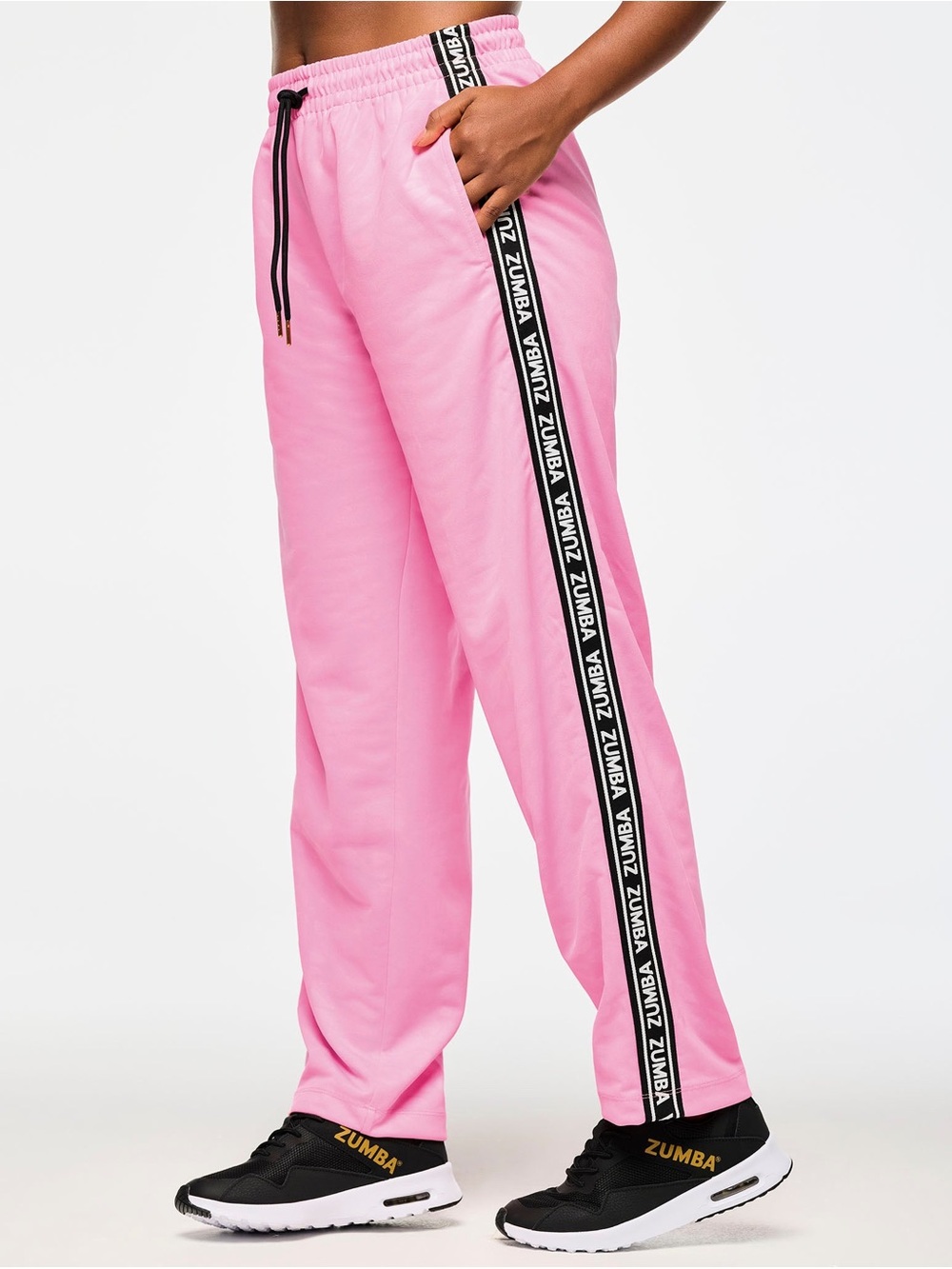 Zumba Pink Small Track Pants